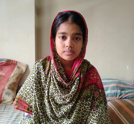 Lamia A., 14 — Bangladesh